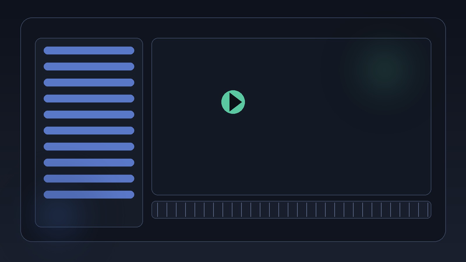 VidForge dashboard preview